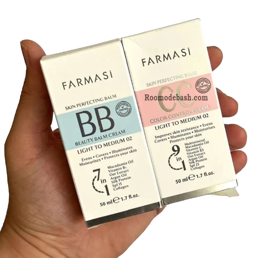 سی سی کرم و BB کرم فارماسی FARMASI اصل