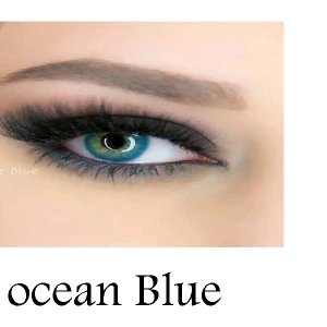 لنز رنگی چشم آبی اقیانوسی لاکی لوک مدل Ocean Blue