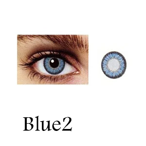 لنز رنگی چشم آبی آسمانی لاکی لوک مدل Sky Blue 2