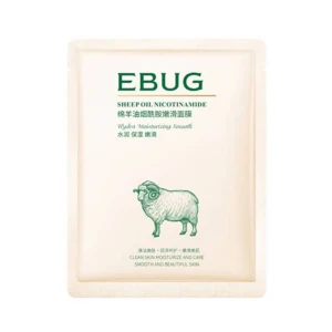 ماسک ورقه ای صورت آبرسان و مرطوب کننده روغن گوسفند EBUG