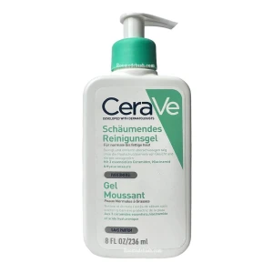 شوینده صورت سراوی CeraVe مناسب پوست چرب و معمولی